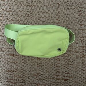 Everywhere belt bag/ color: lime green worn 2-3 times.